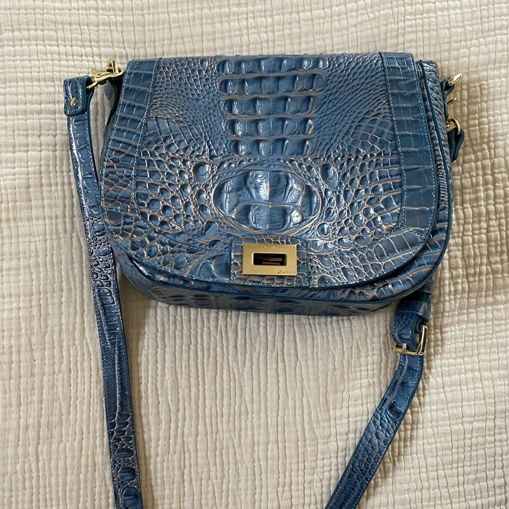 Brahmin crossbody saddle bag
